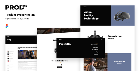 Prodone – Product Presentation Figma Template