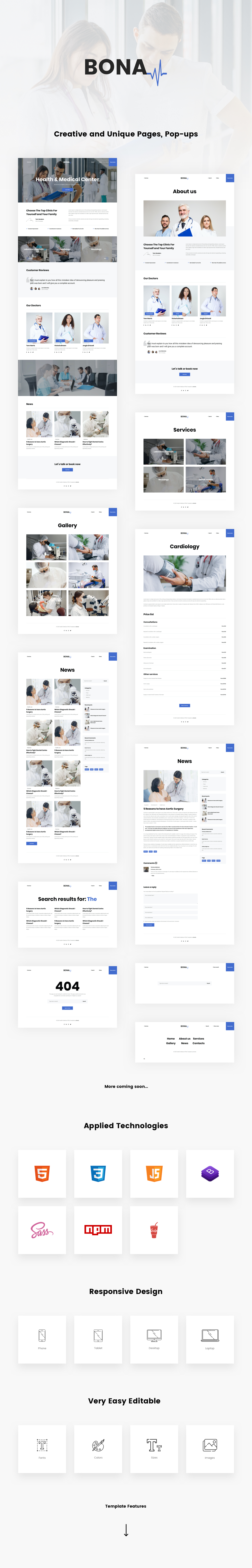 Bona HTML Presentation